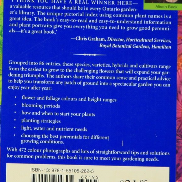 Perennials For Ontario: Publisher: Lone Pine Written-by Alison Beck & Renwald - Picture 3 of 4
